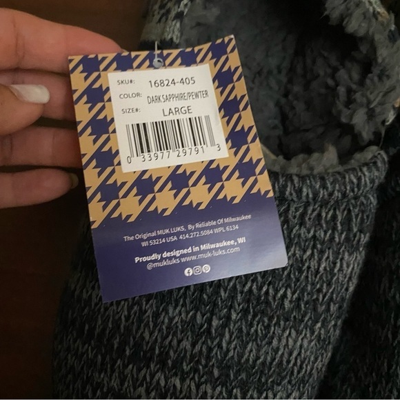 Muk Luks Christopher Men’s Slippers - Picture 3 of 7